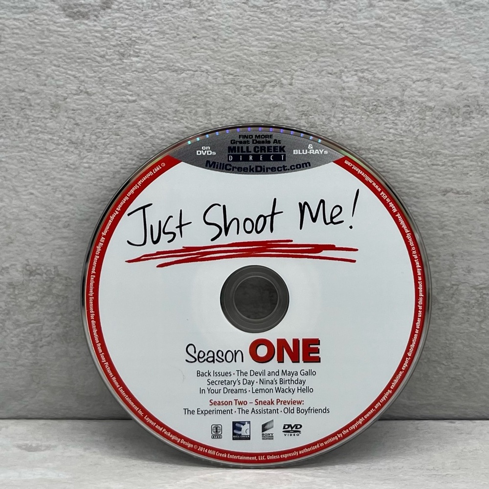 💫 Just Shoot Me! Season One DVD